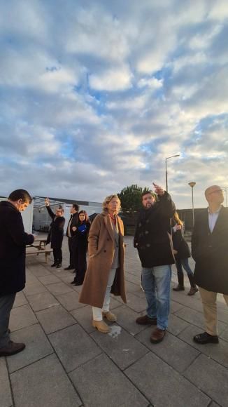 Presidente da C&acirc;mara visitou empreitadas estruturantes da Freguesia