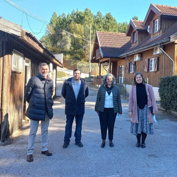 Visita Institucional &agrave; Comunidade S&atilde;o Francisco de Assis