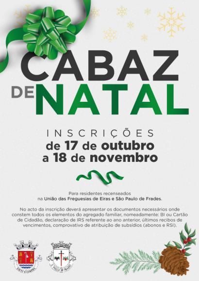 Cabazes de Natal solidários na UFESPF