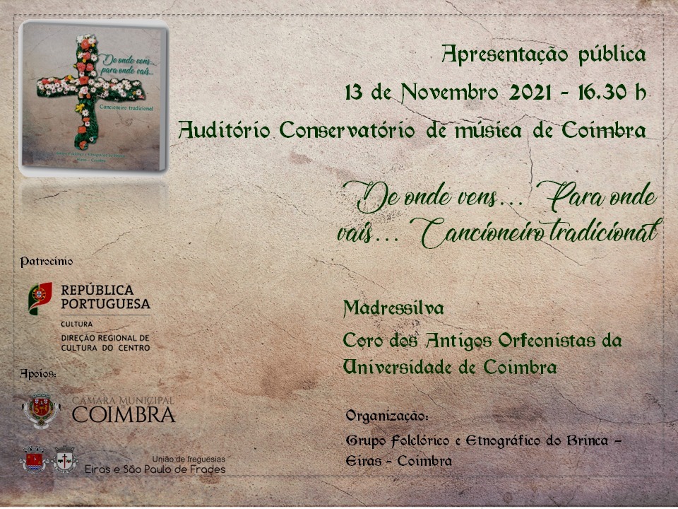 Apresentação do Livro - "Cancioneiro Tradicional"