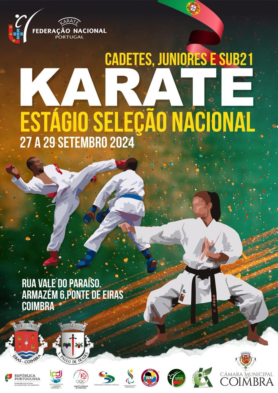 Estágio da Seleção Nacional de Karaté