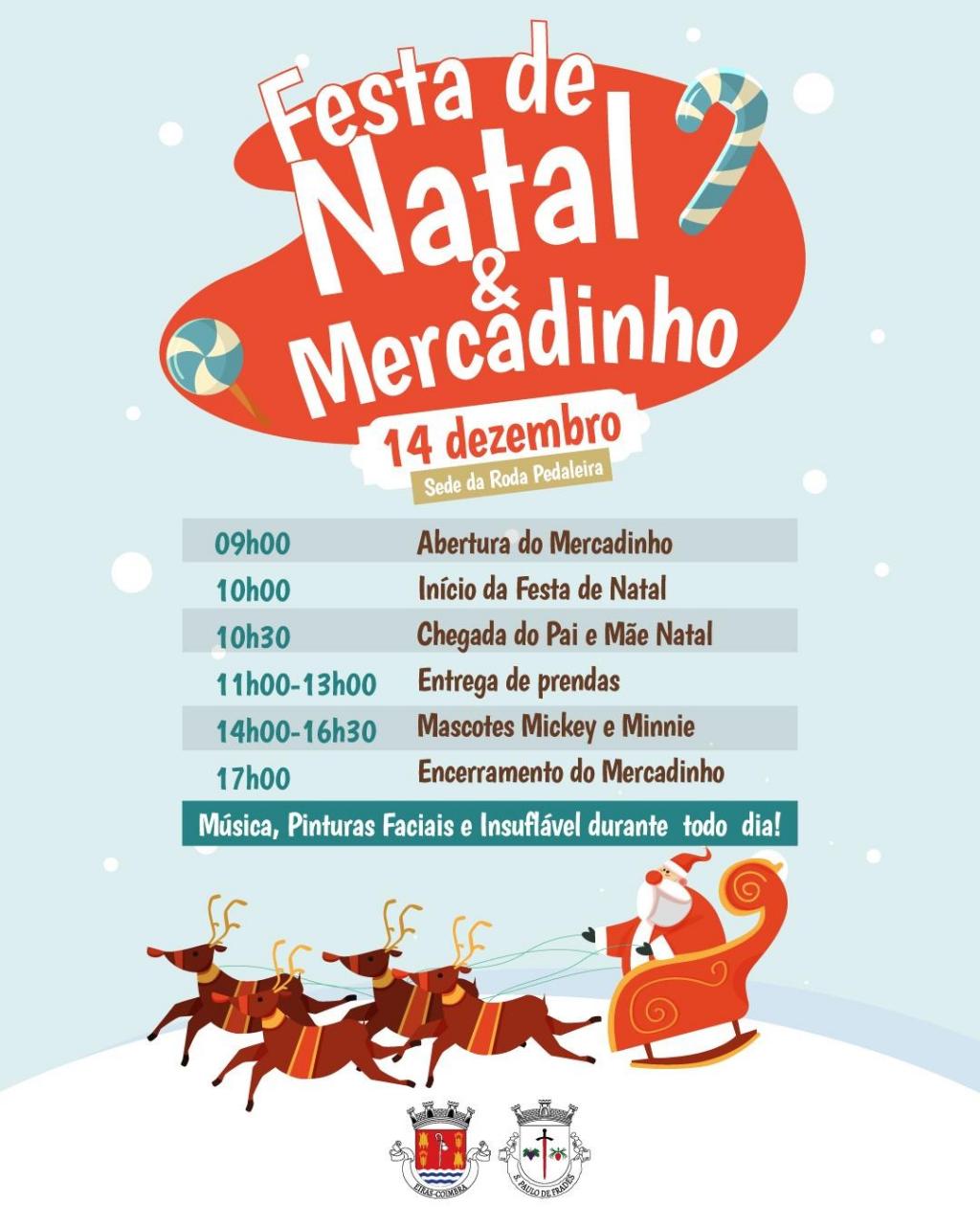 Festa de Natal e Mercadinho 