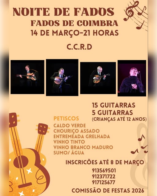 Noite de Fados Dianteiro