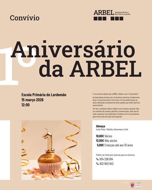 1&ordm; Anivers&aacute;rio ARBEL